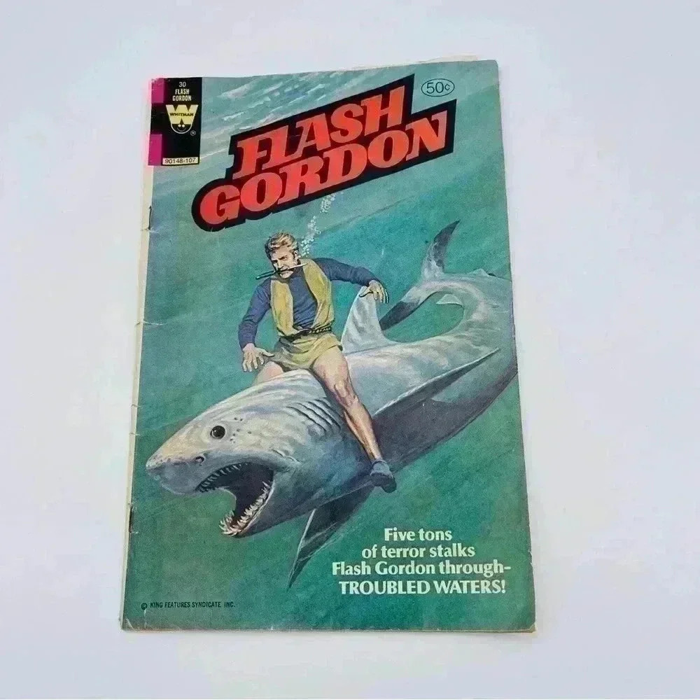 Vintage 1980 Flash Gordon "Troubled Waters" Comic #30B